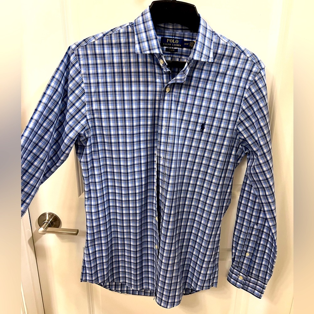 Ralph Lauren Polo Collared Slim Fit Button Down Shirt